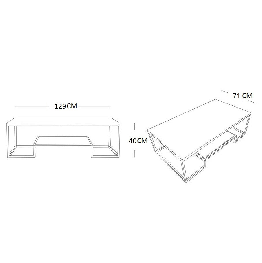 Contemporary design center table