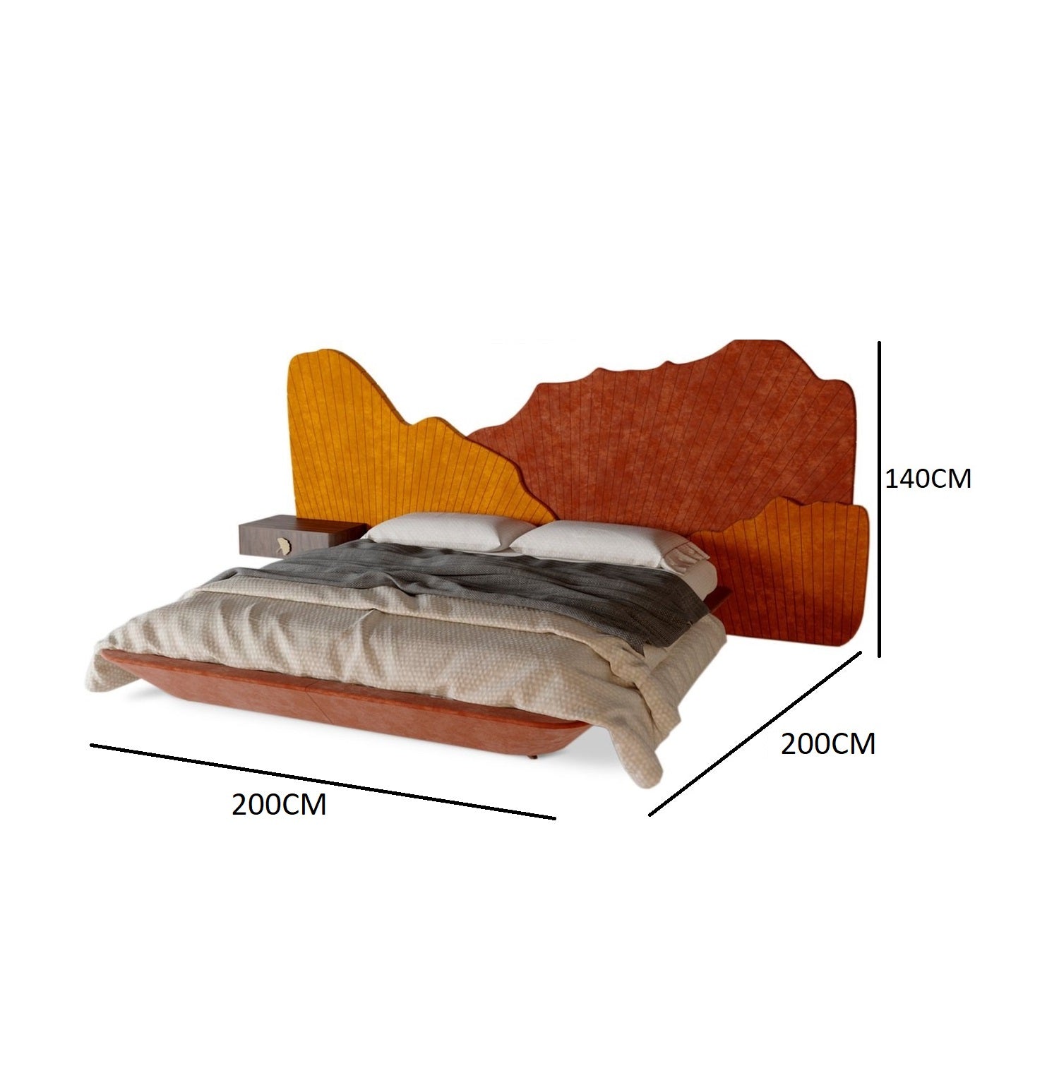 سرير بتصميم فريد ومميز
