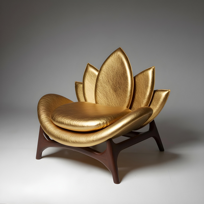 The Lotus Chair  by Lugar Nefertiti