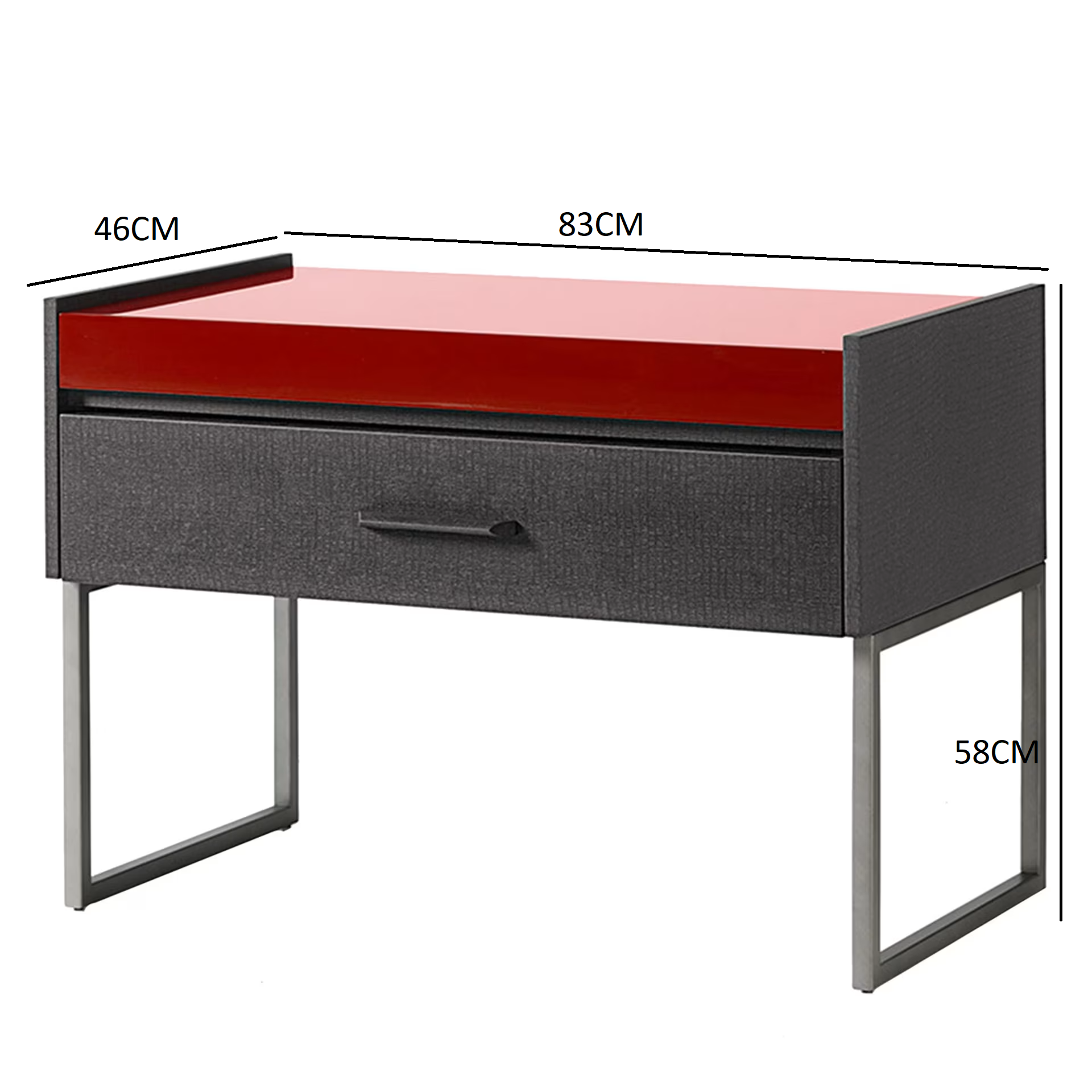 Brera large bedside table