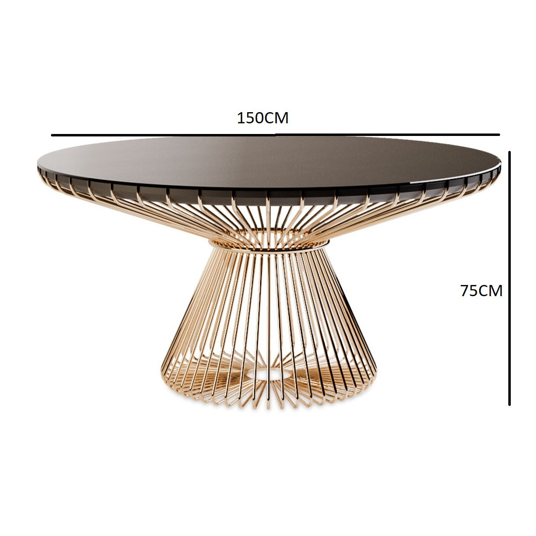 Distinctive dining table