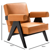 Capitol complex armchair