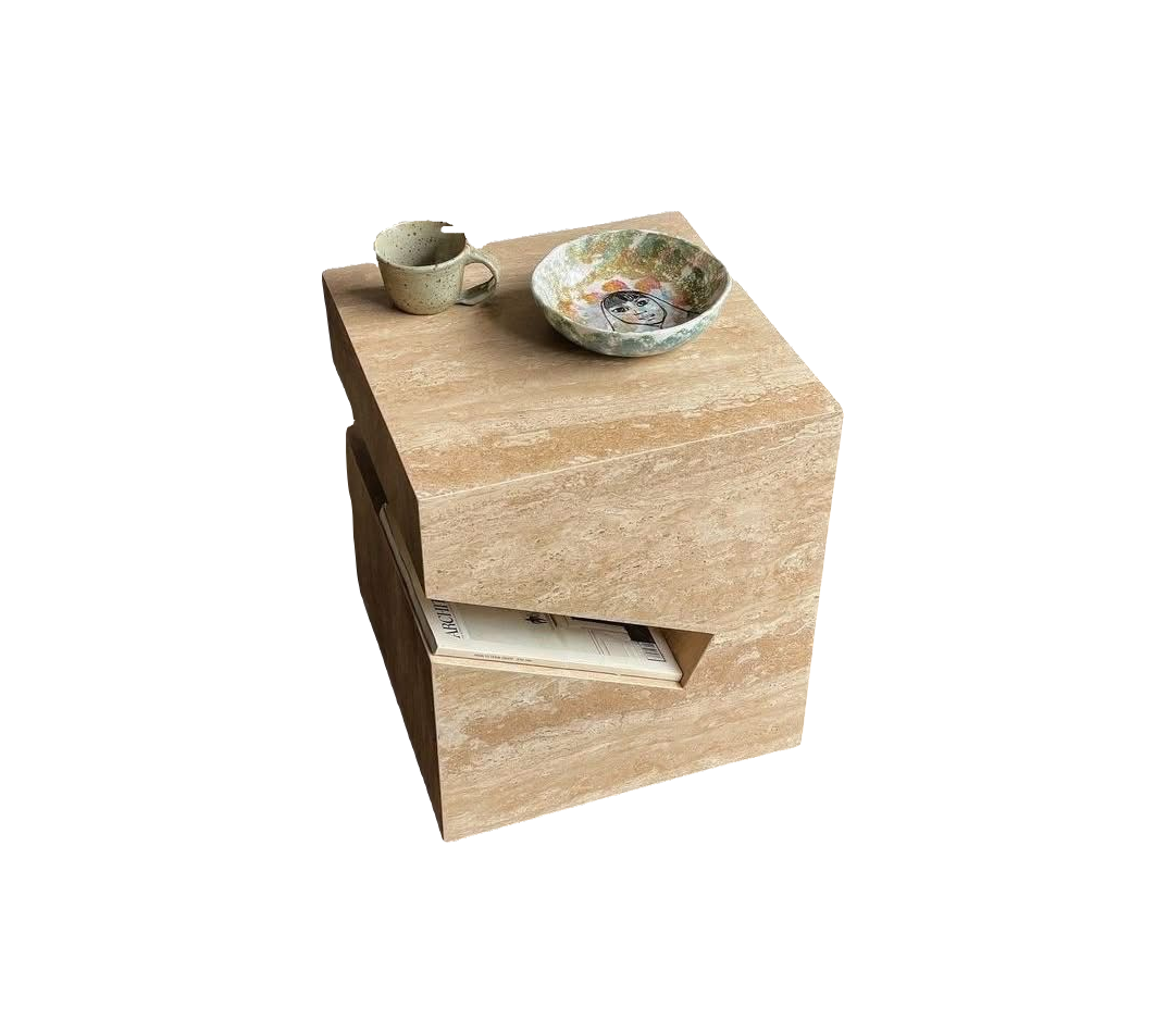 Side table with elegant design