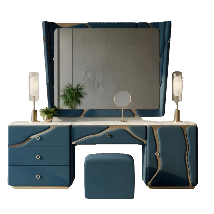 Modern luxury bedroom vanity