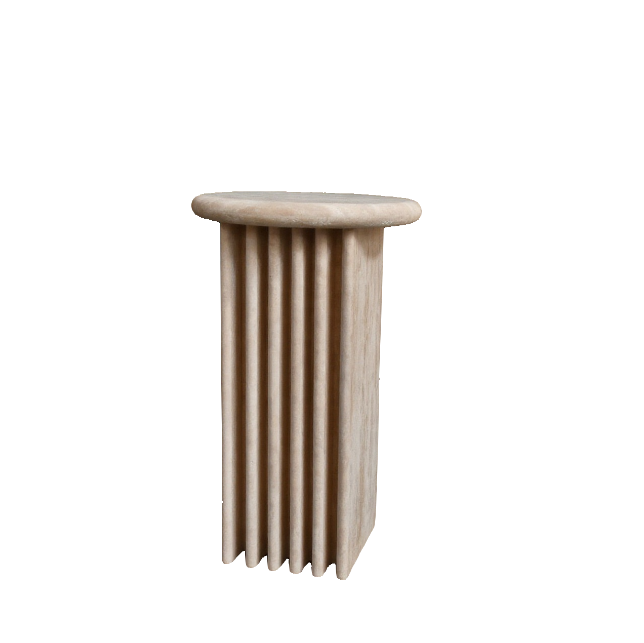 Modern natural marble side table
