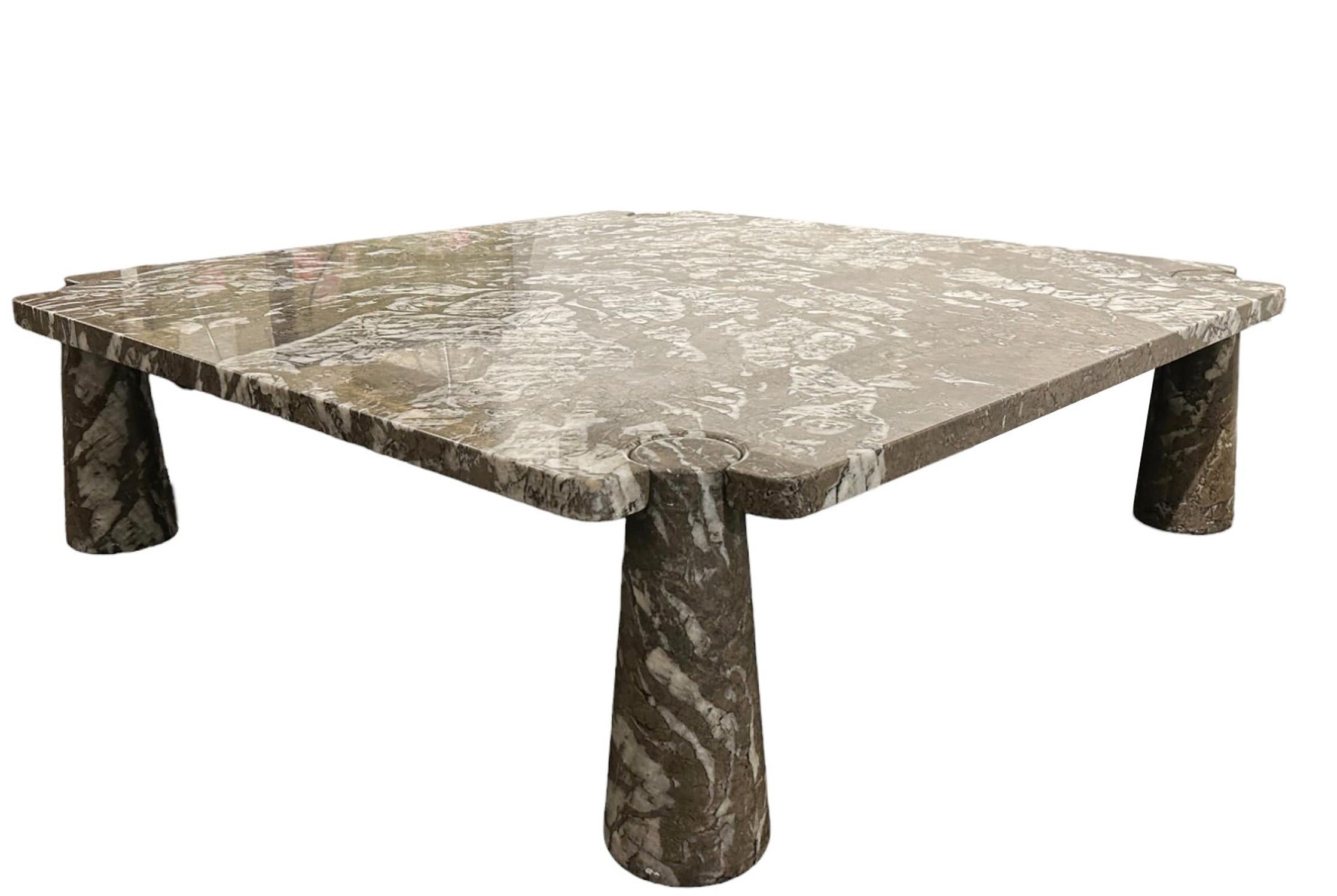 Marble coffee table