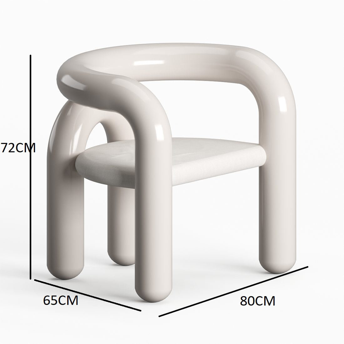 Modern and distinctive design chair