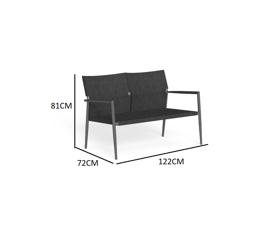 Metallic Grey Outdoor Dining Chairs