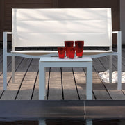 Metal outdoor sofas