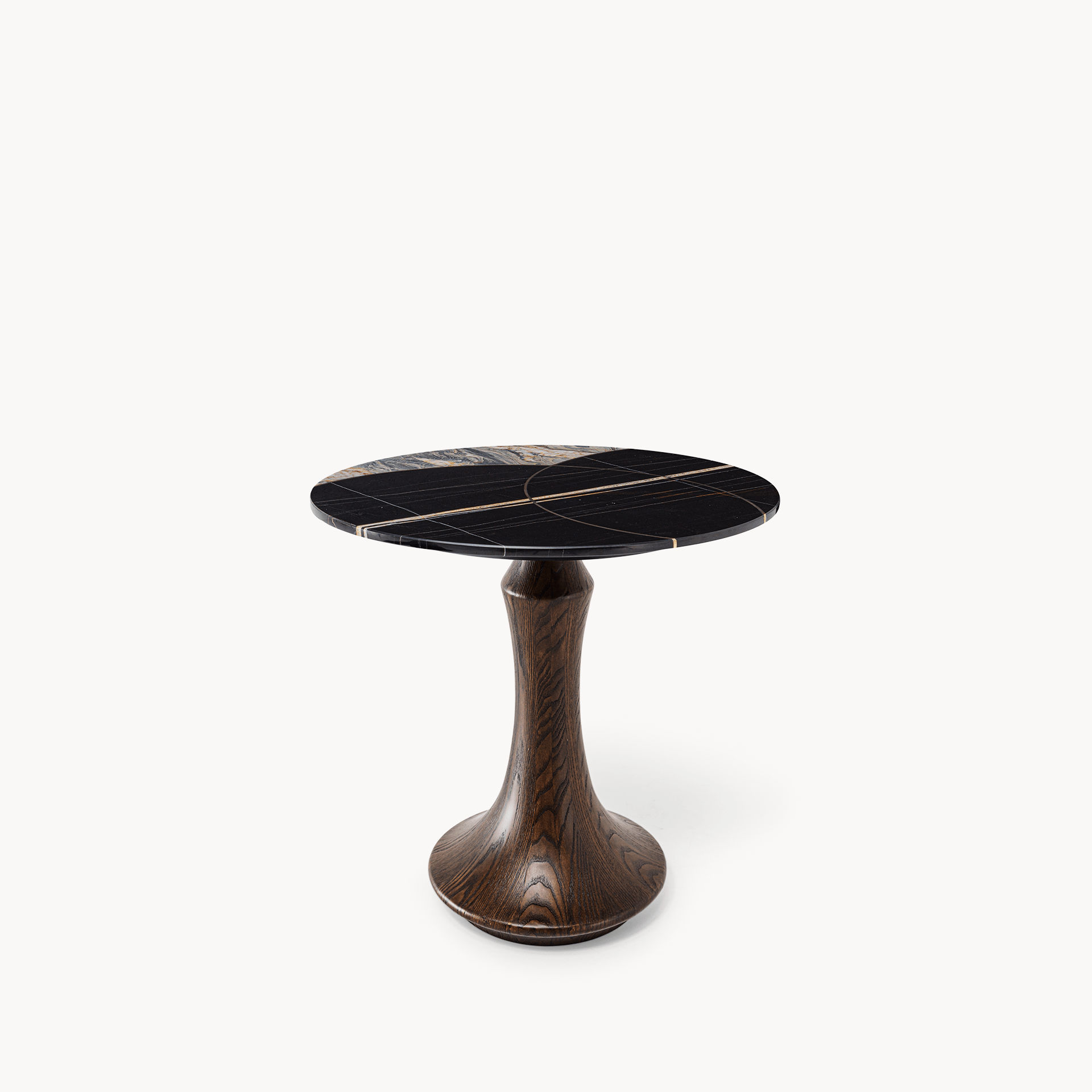 Sarin Sculptural Low Side Table