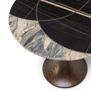 Sarin Sculptural Low Side Table