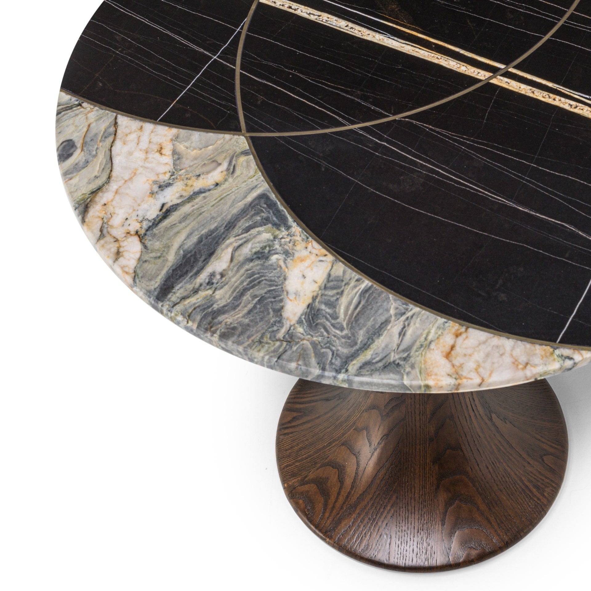 Sarin Sculptural Low Side Table