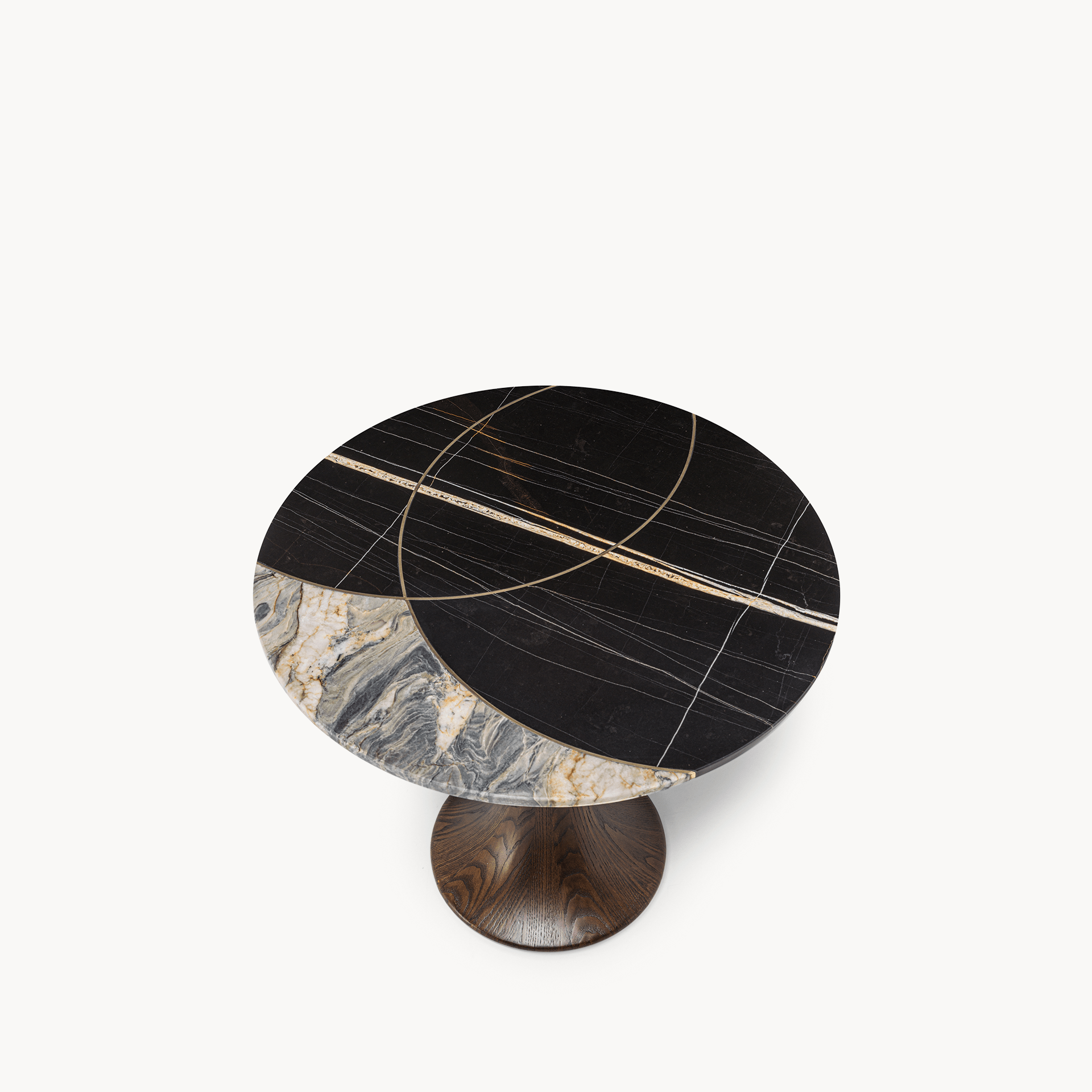 Sarin Sculptural Low Side Table