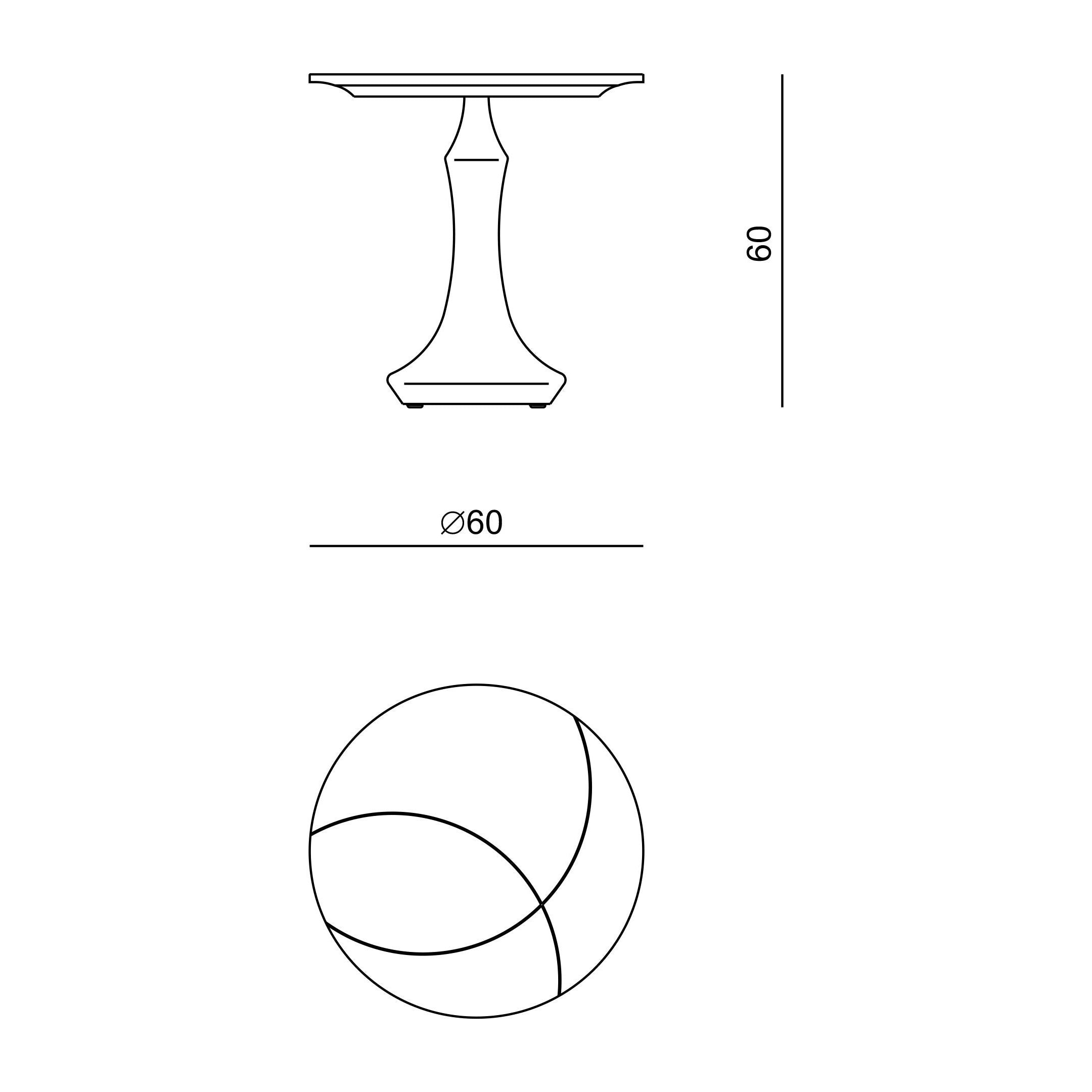 Sarin Sculptural Low Side Table