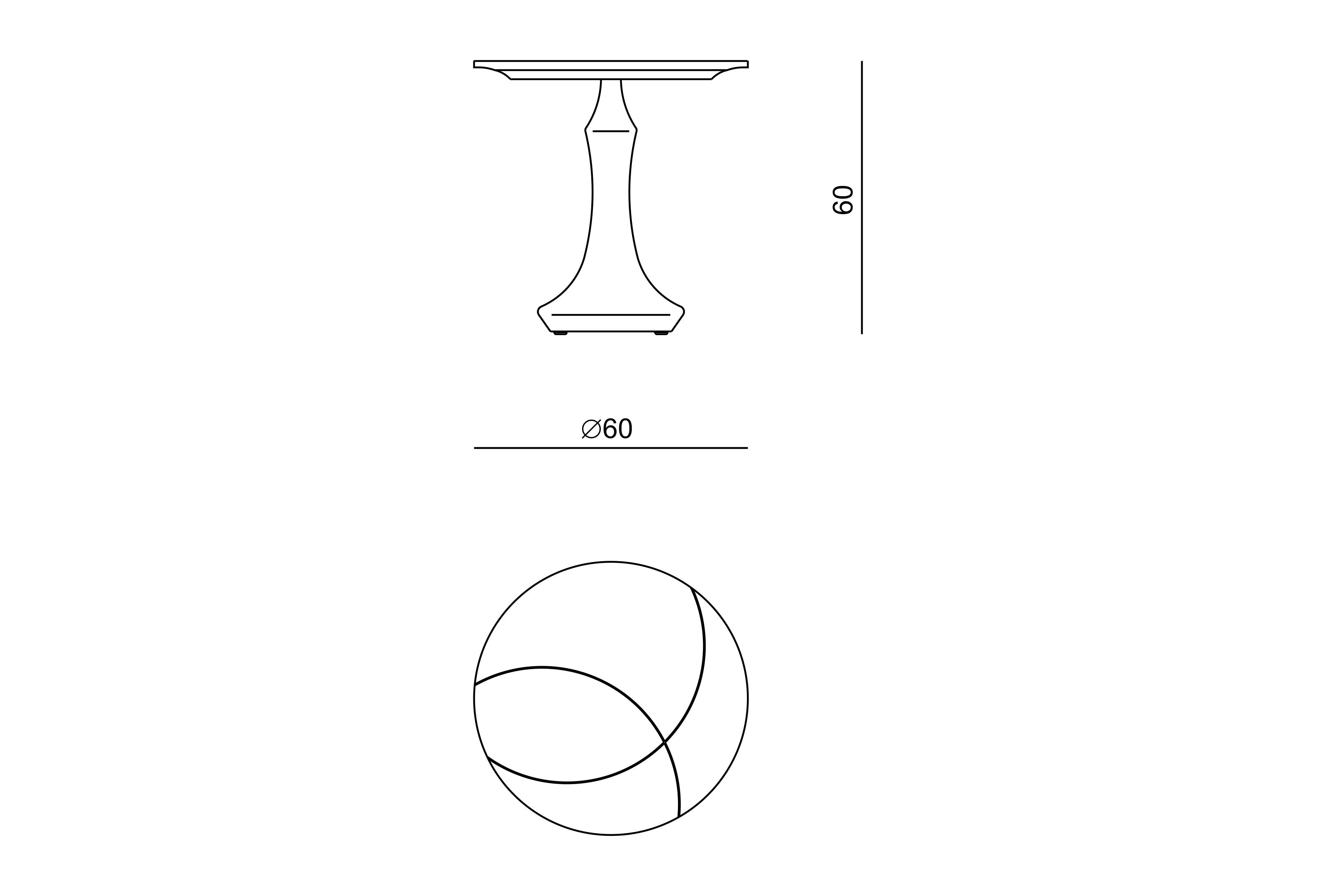 Sarin Sculptural Low Side Table