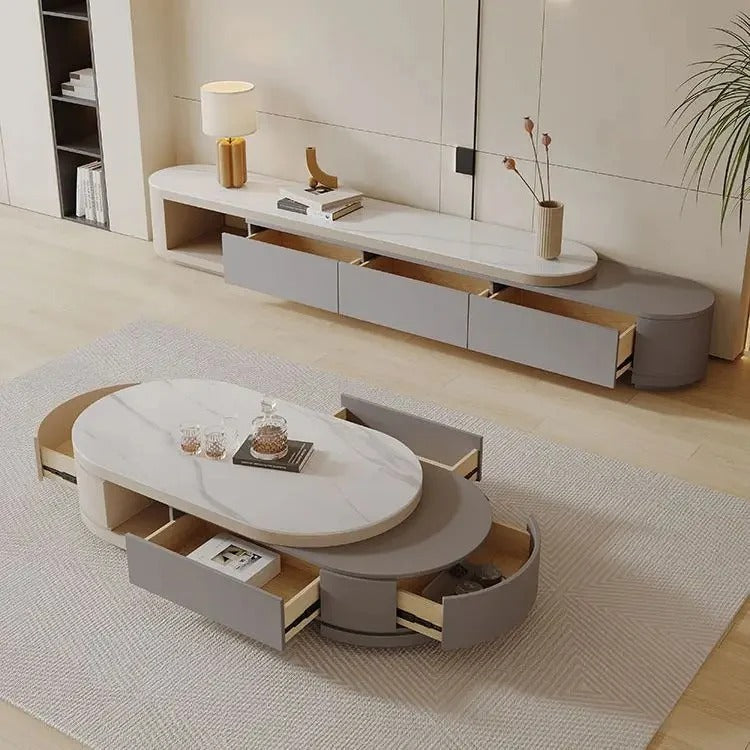 TV Unit and Coffee Table