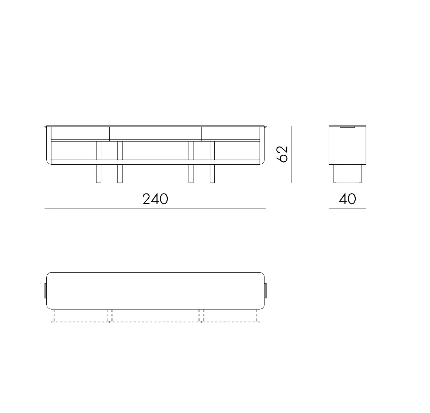 Bridge Pearl Sideboard