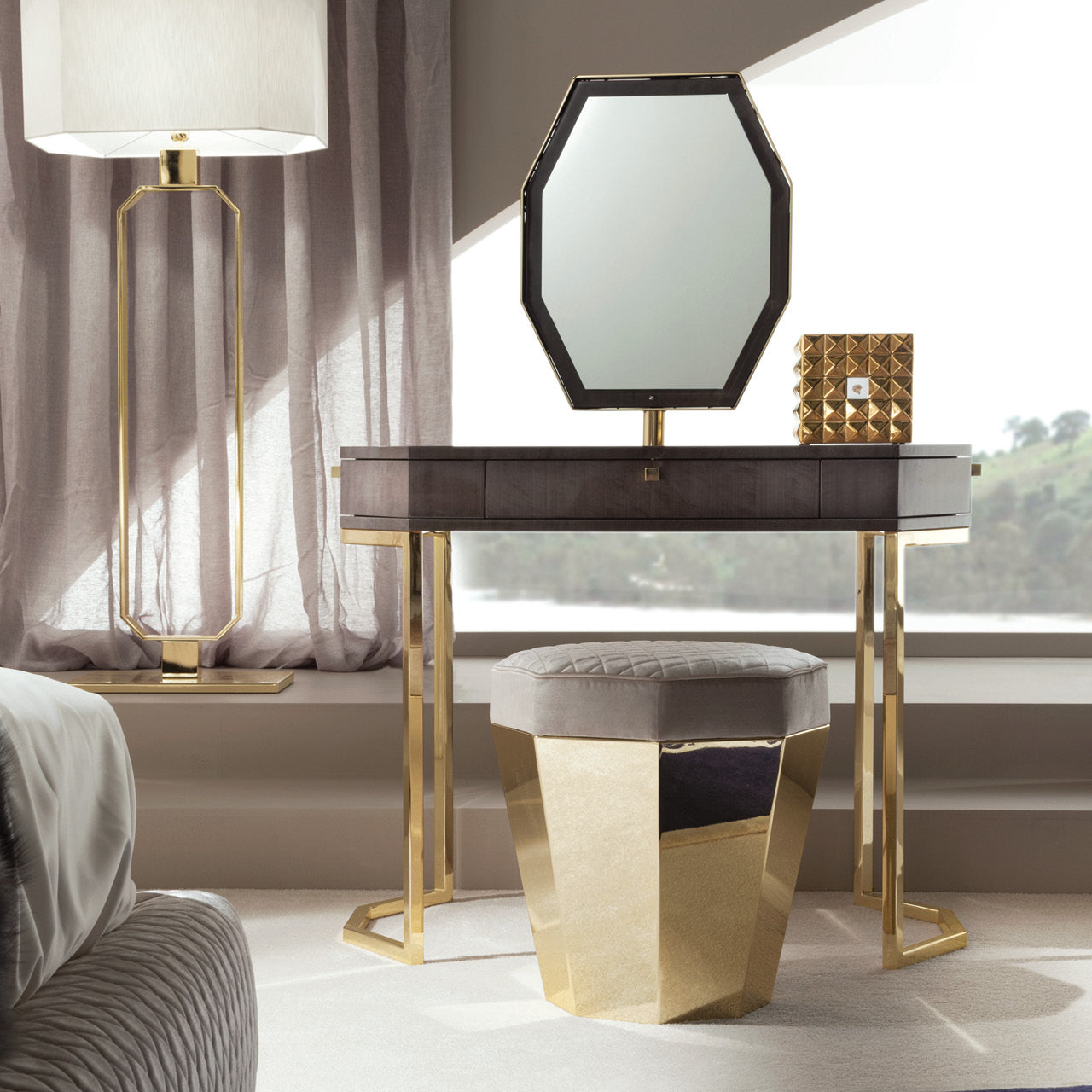 Velto vanity Pouf