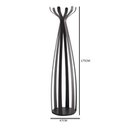 Ficus phyto-inspired burnished coat hanger