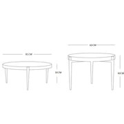 The coffee table elegant design
