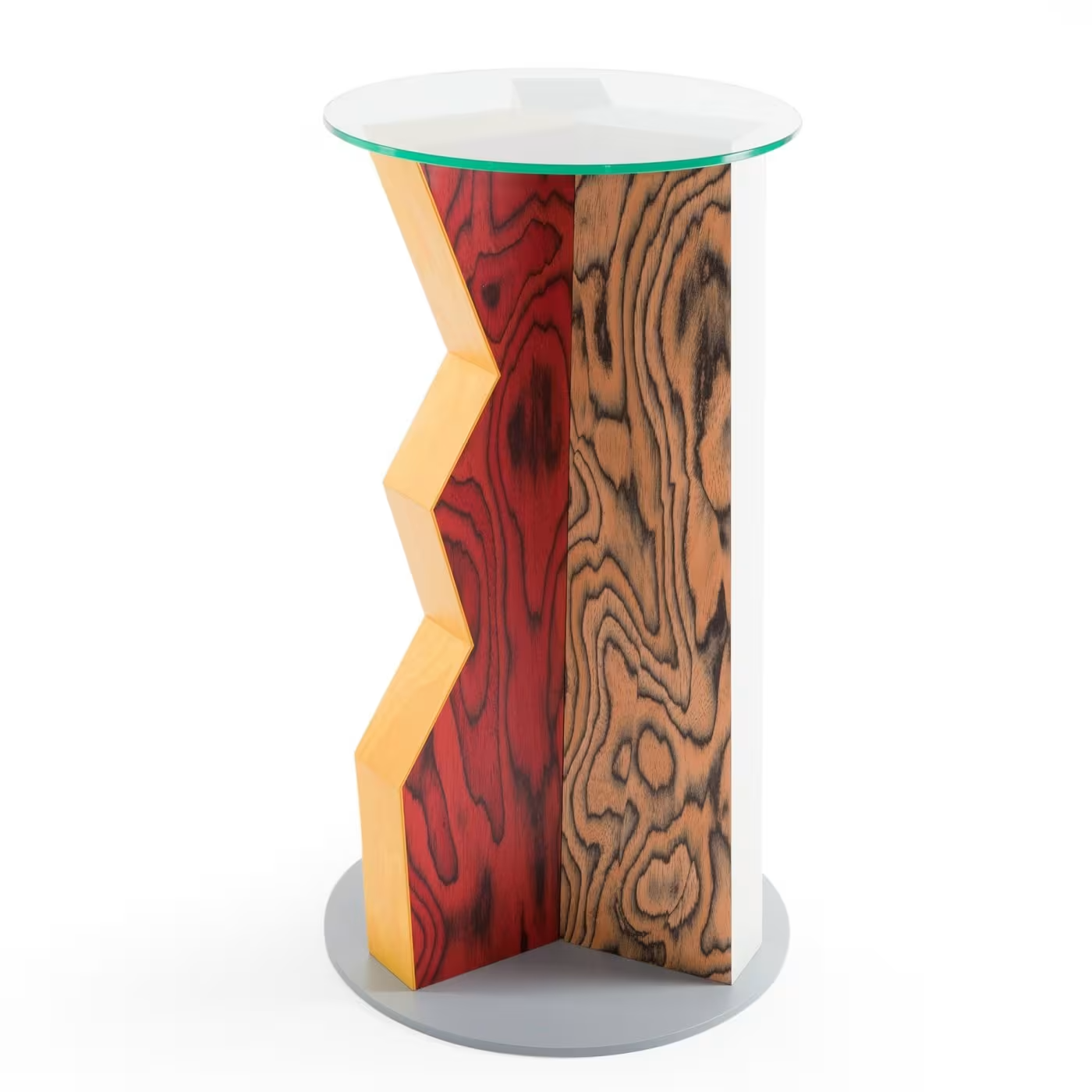 Ivory wooden side table