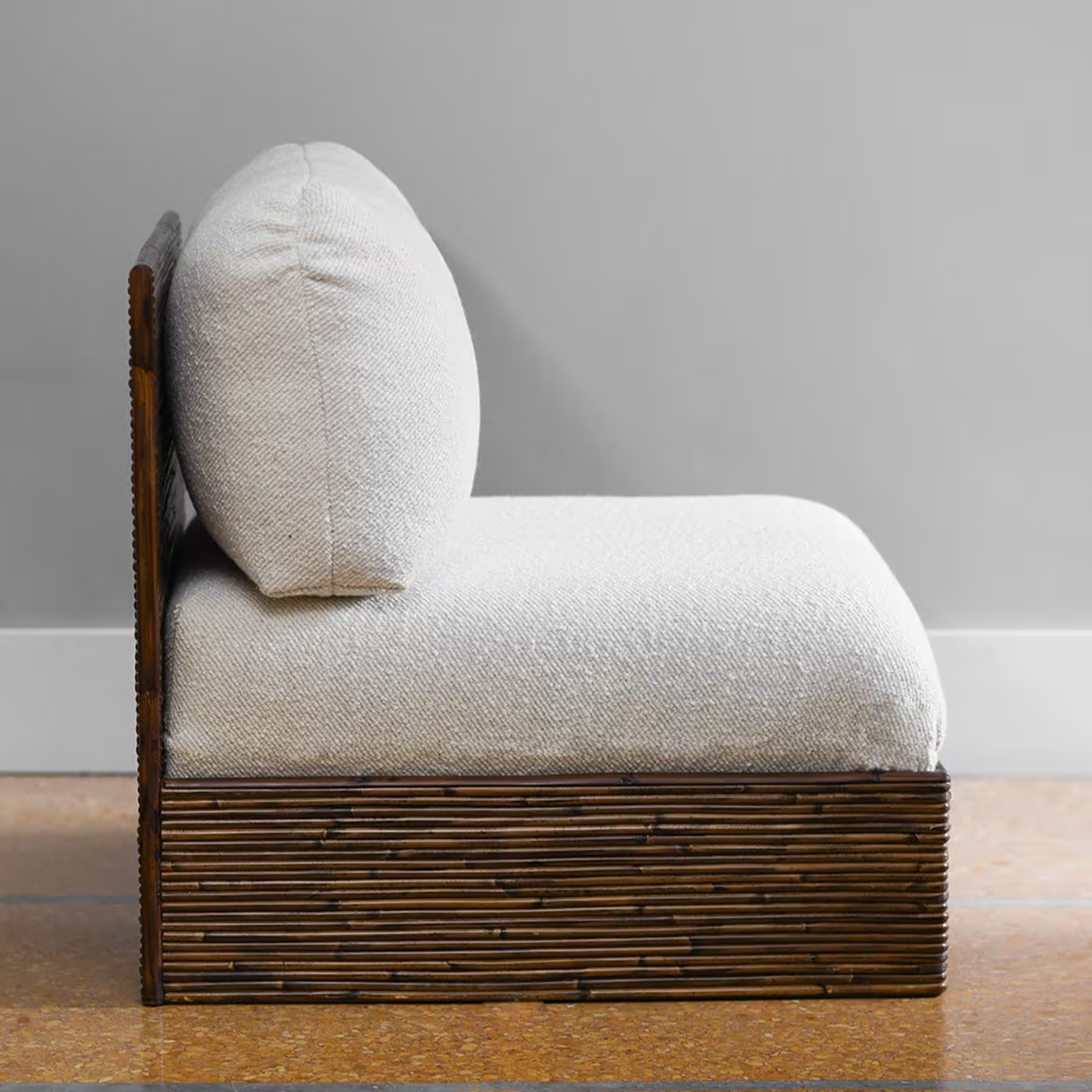 Bamboo armchair
