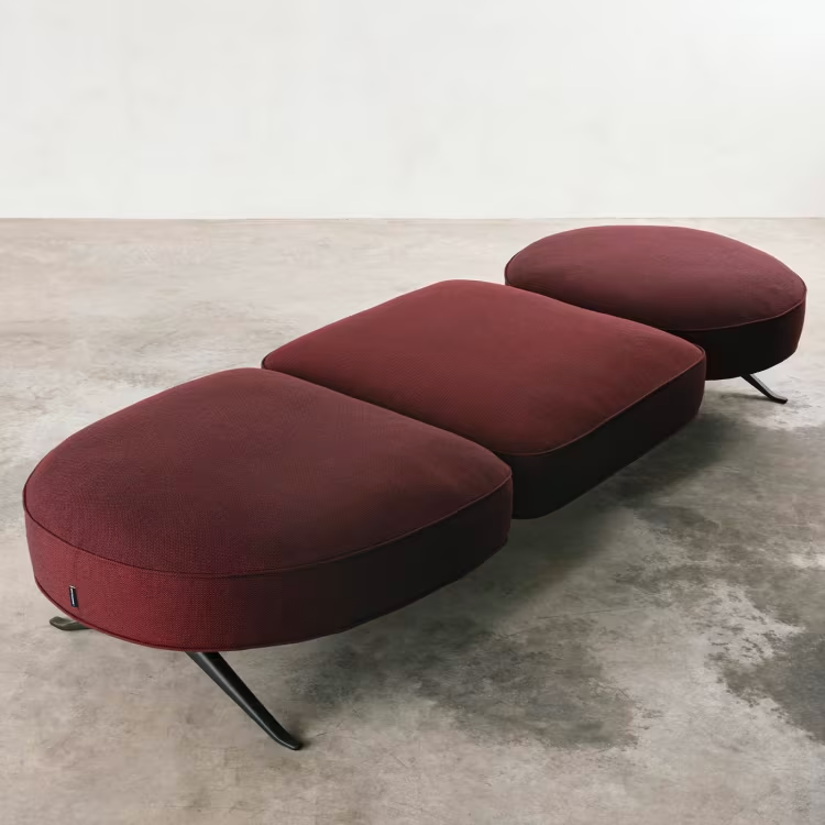 Luizet modular three seater