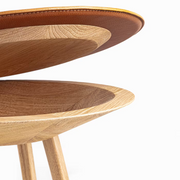 Joker round brown round table