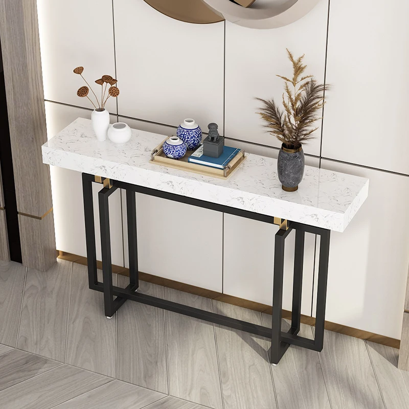 Black And White Elegant Console