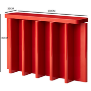 Spina dusty red console
