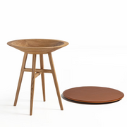 Joker round brown round table