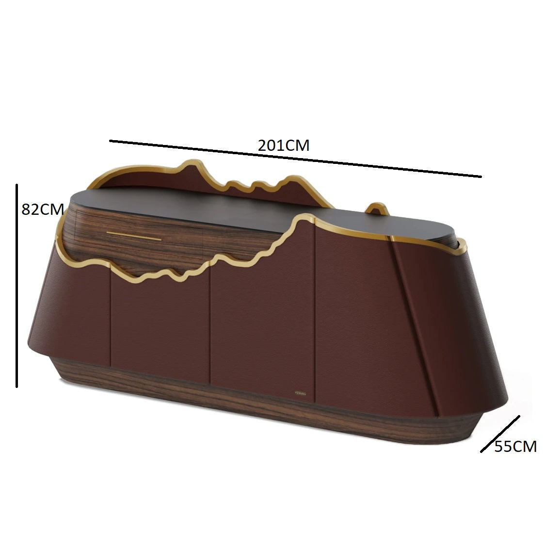 A distinctive European-style buffet