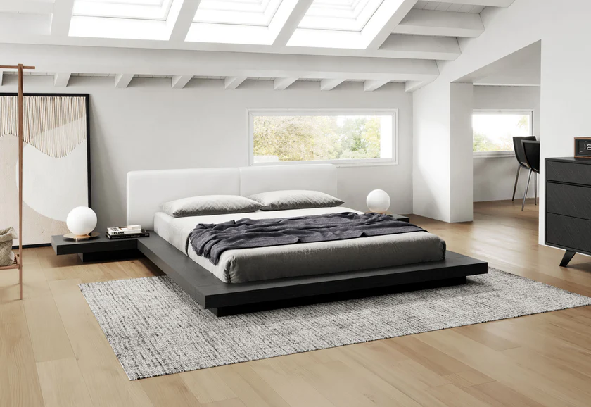 Worth bed gray oak