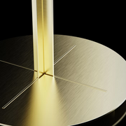 Ed021 brass side table