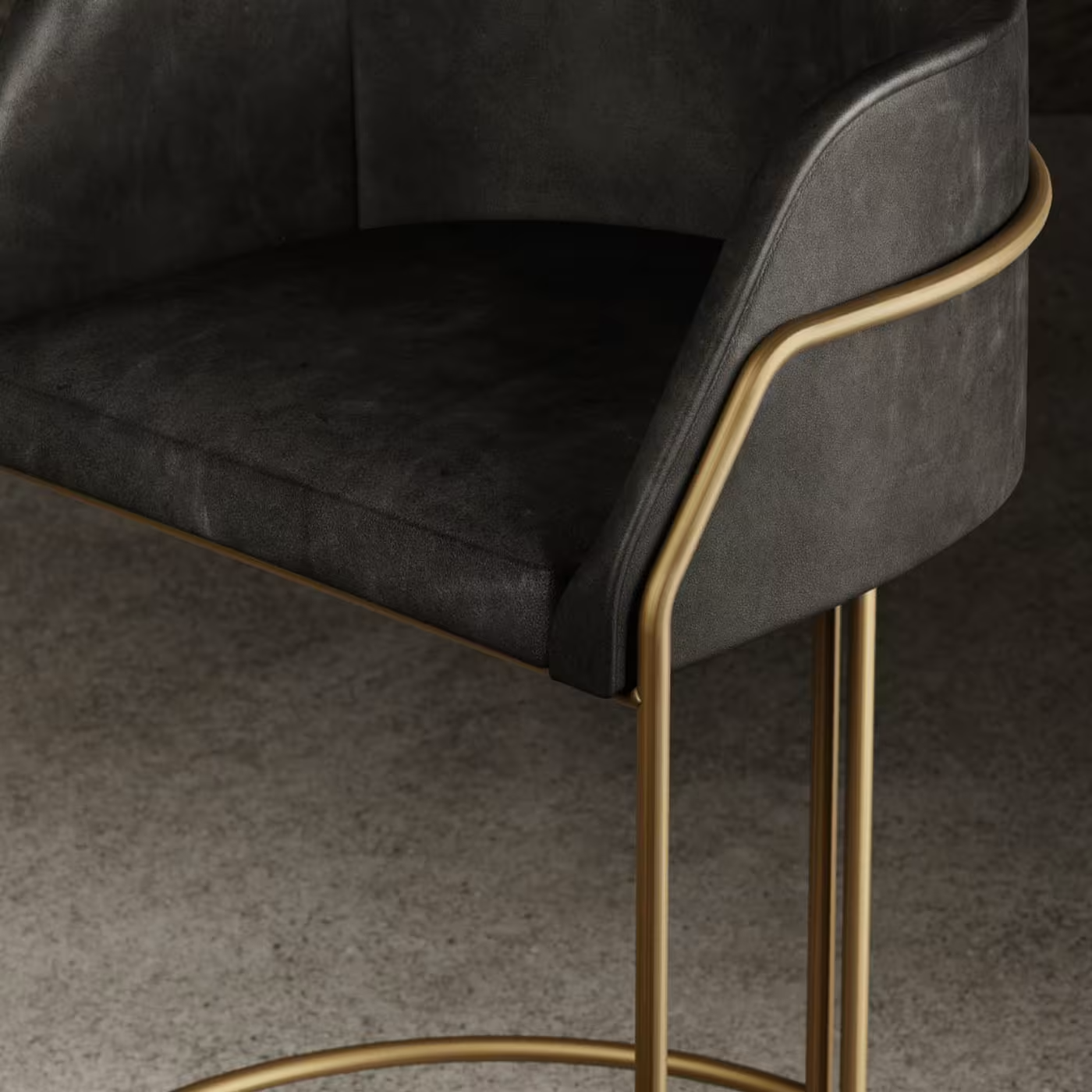 deja vu black stool