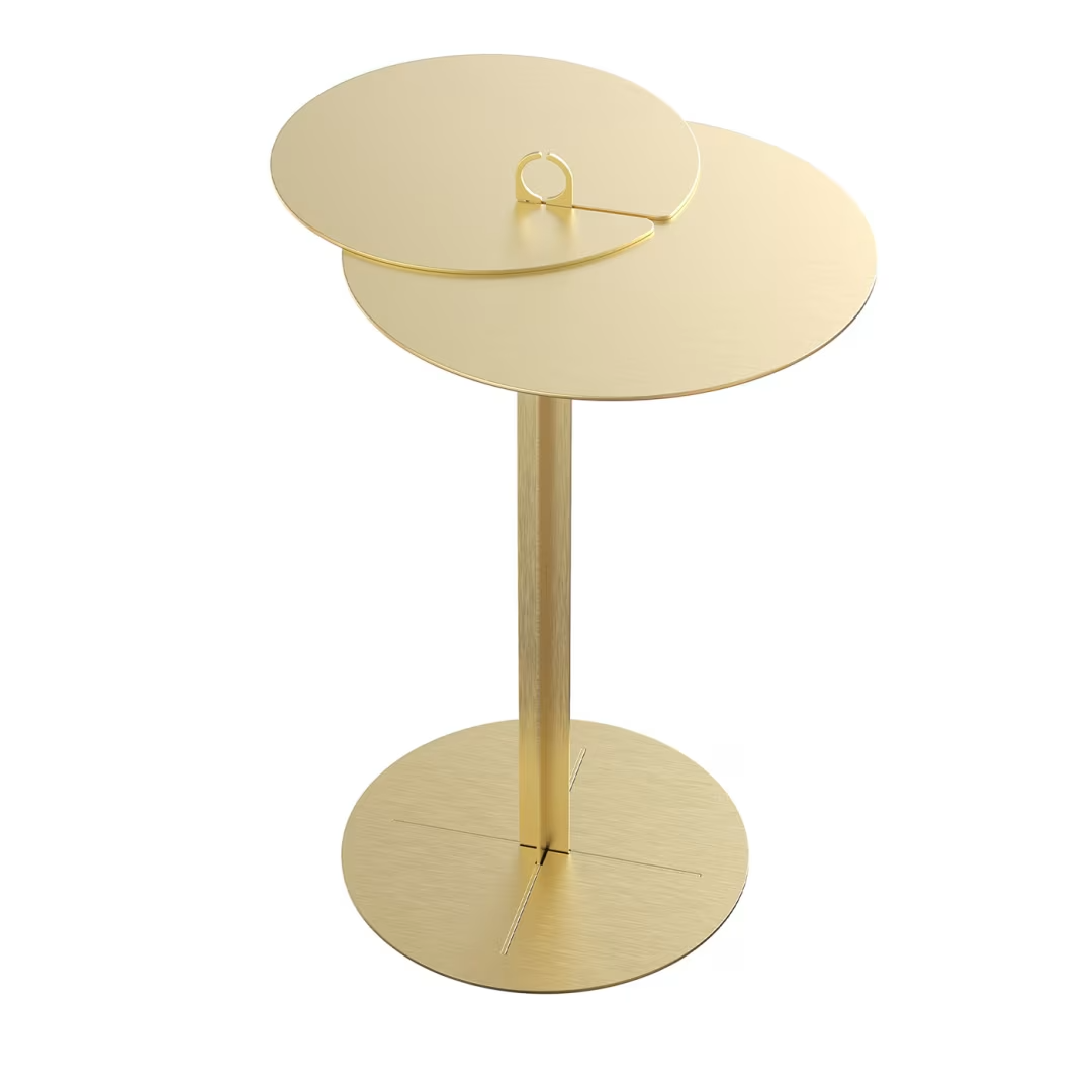 Ed021 brass side table