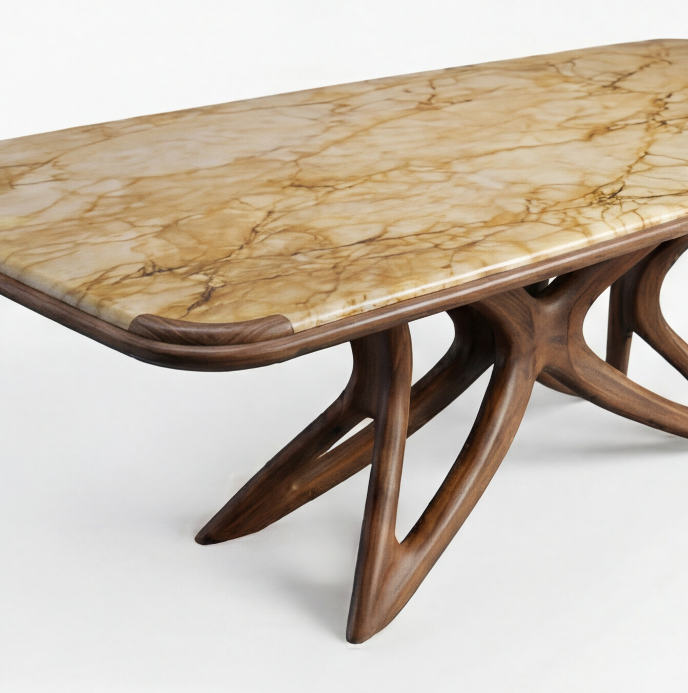 Lotus Root Dining Table – Nefertiti Lotus Origins