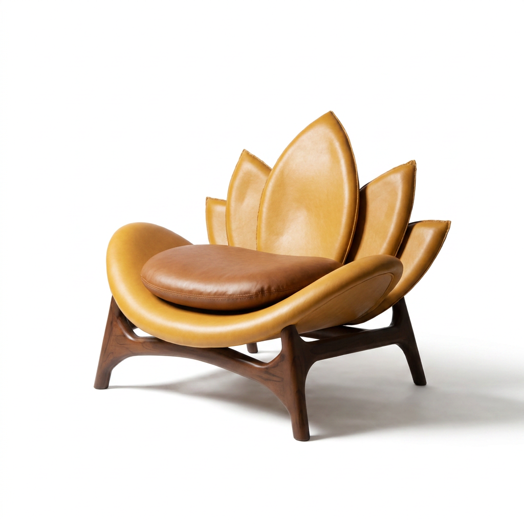 The Lotus Chair  by Lugar Nefertiti