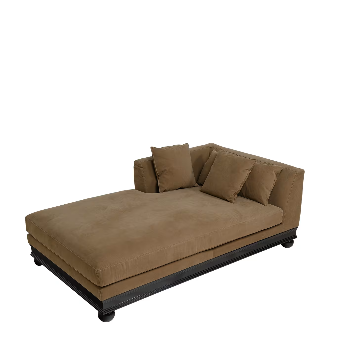 Paris extra brown chaise longue