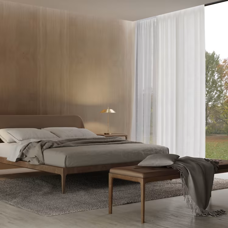 سرير بتصميم فاخر راقي 