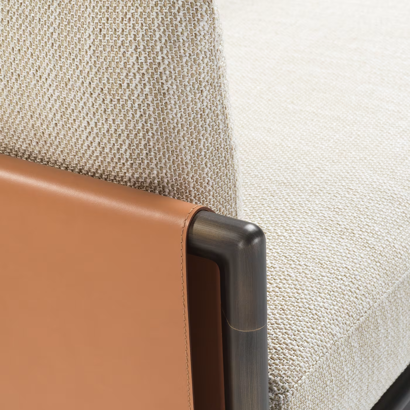 Frame l-shaped chaise longue