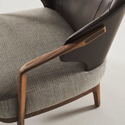 Sydney leather armchair
