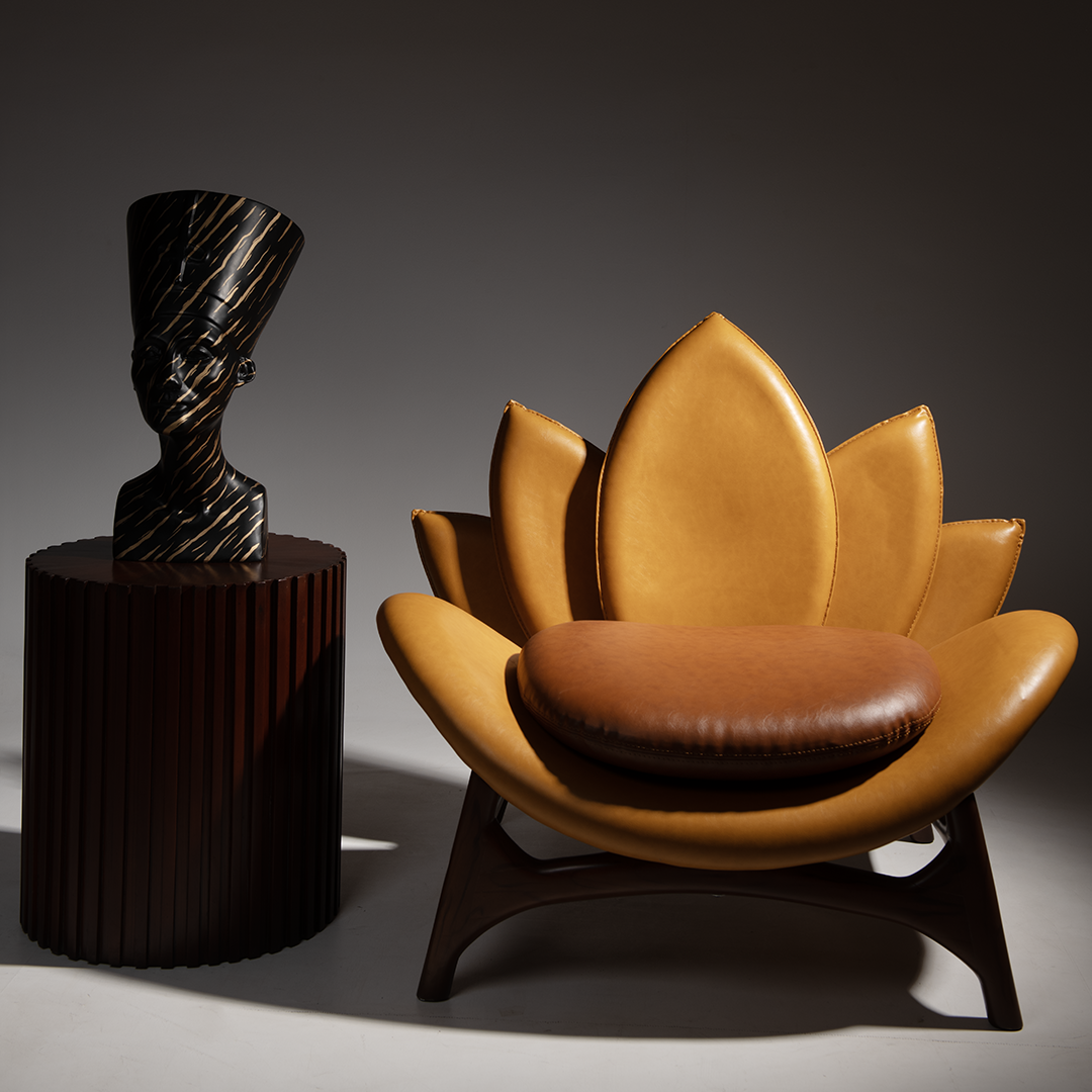 The Lotus Chair  by Lugar Nefertiti