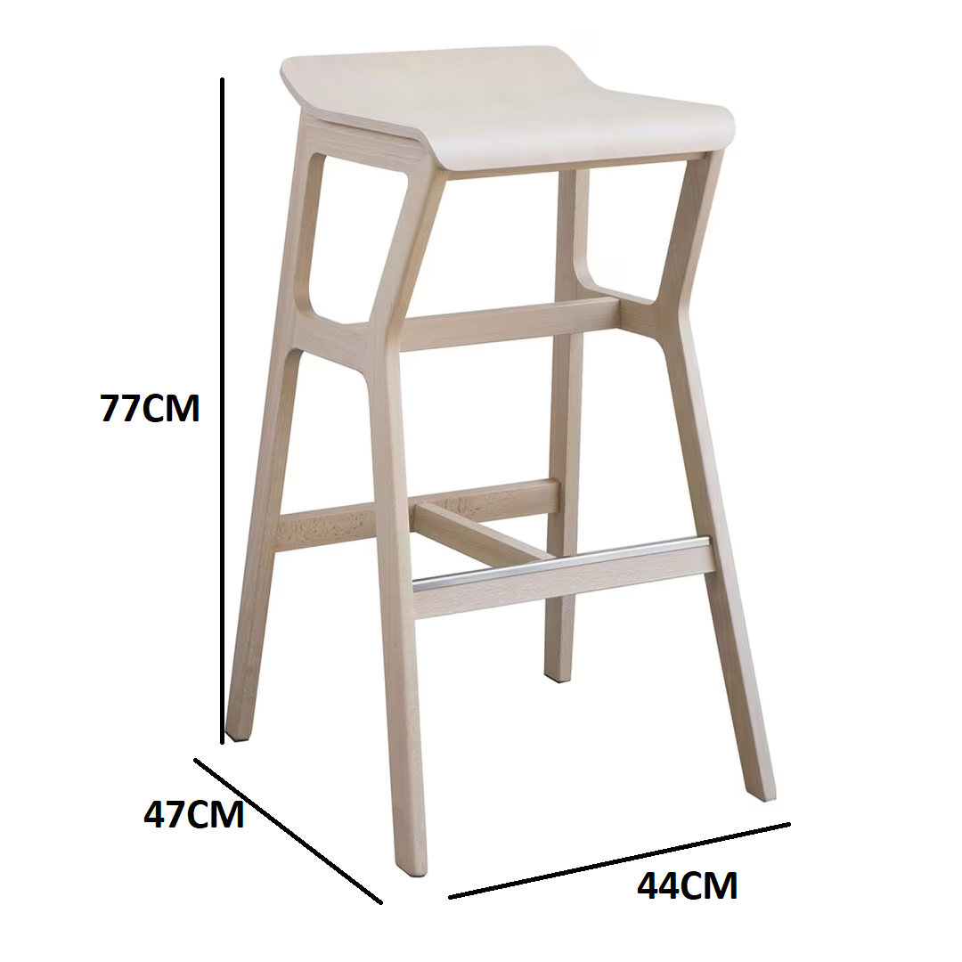 Nhino white stool
