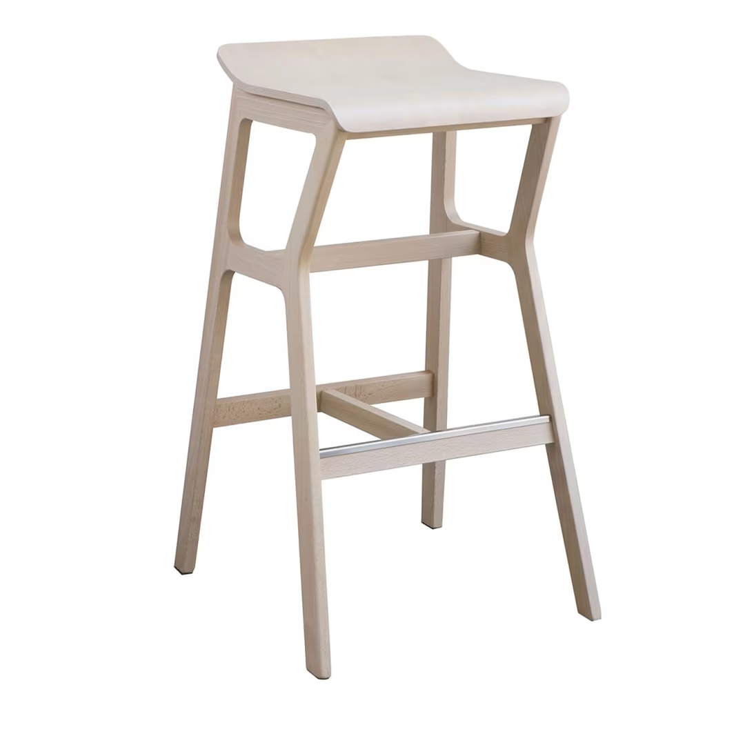Nhino white stool