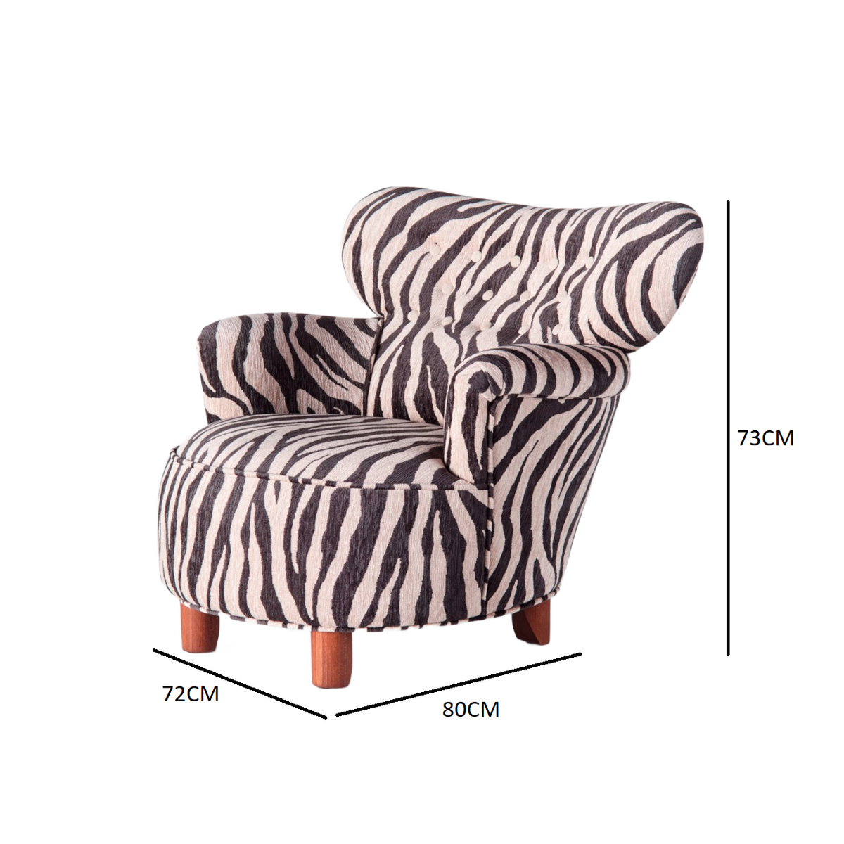 Zebra Elegance Armchair