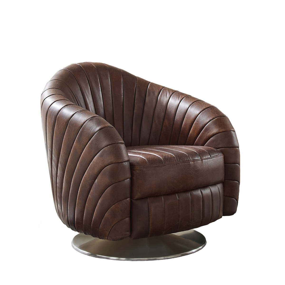 Distinctive leather chair