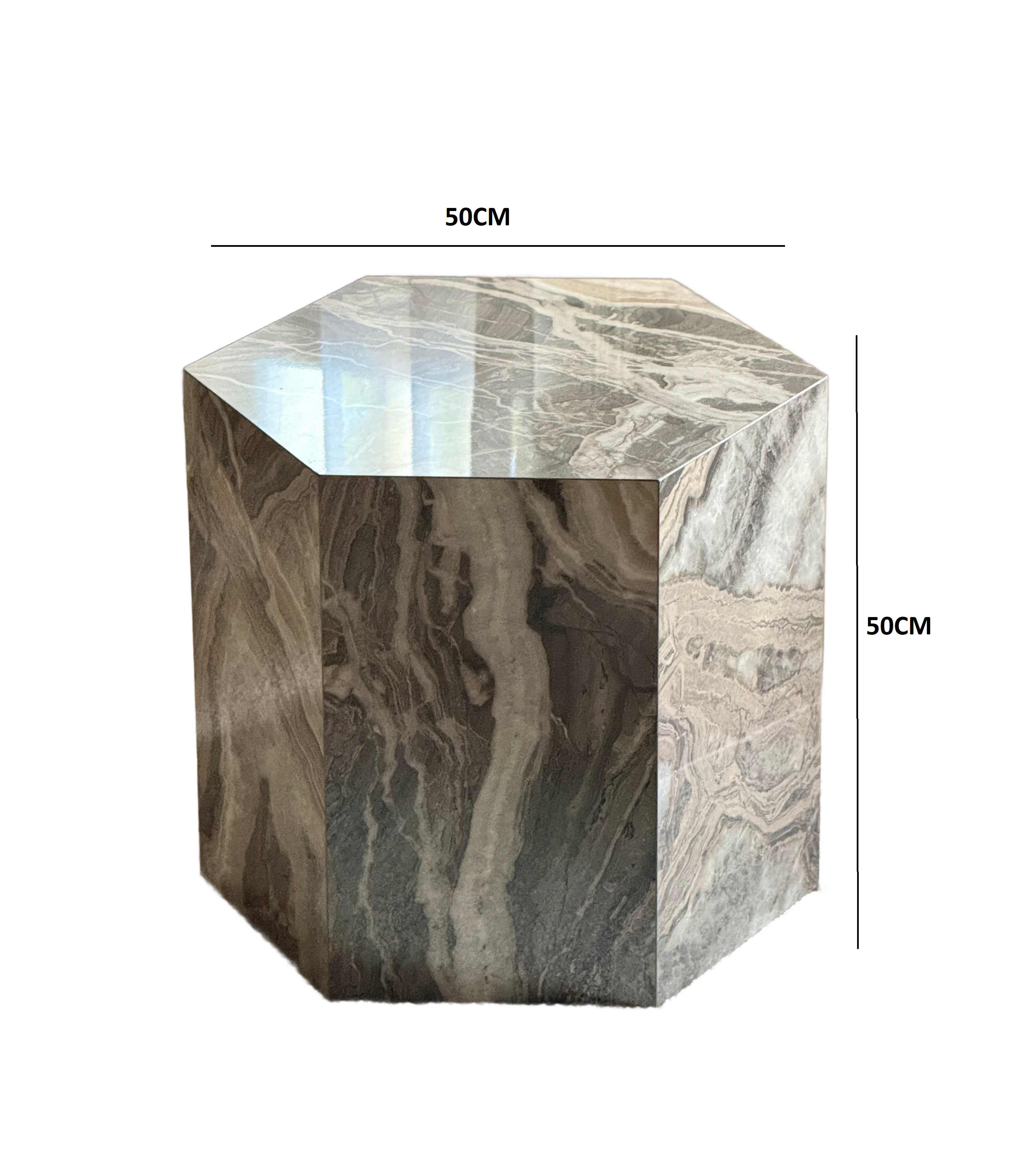 distinctive marble table