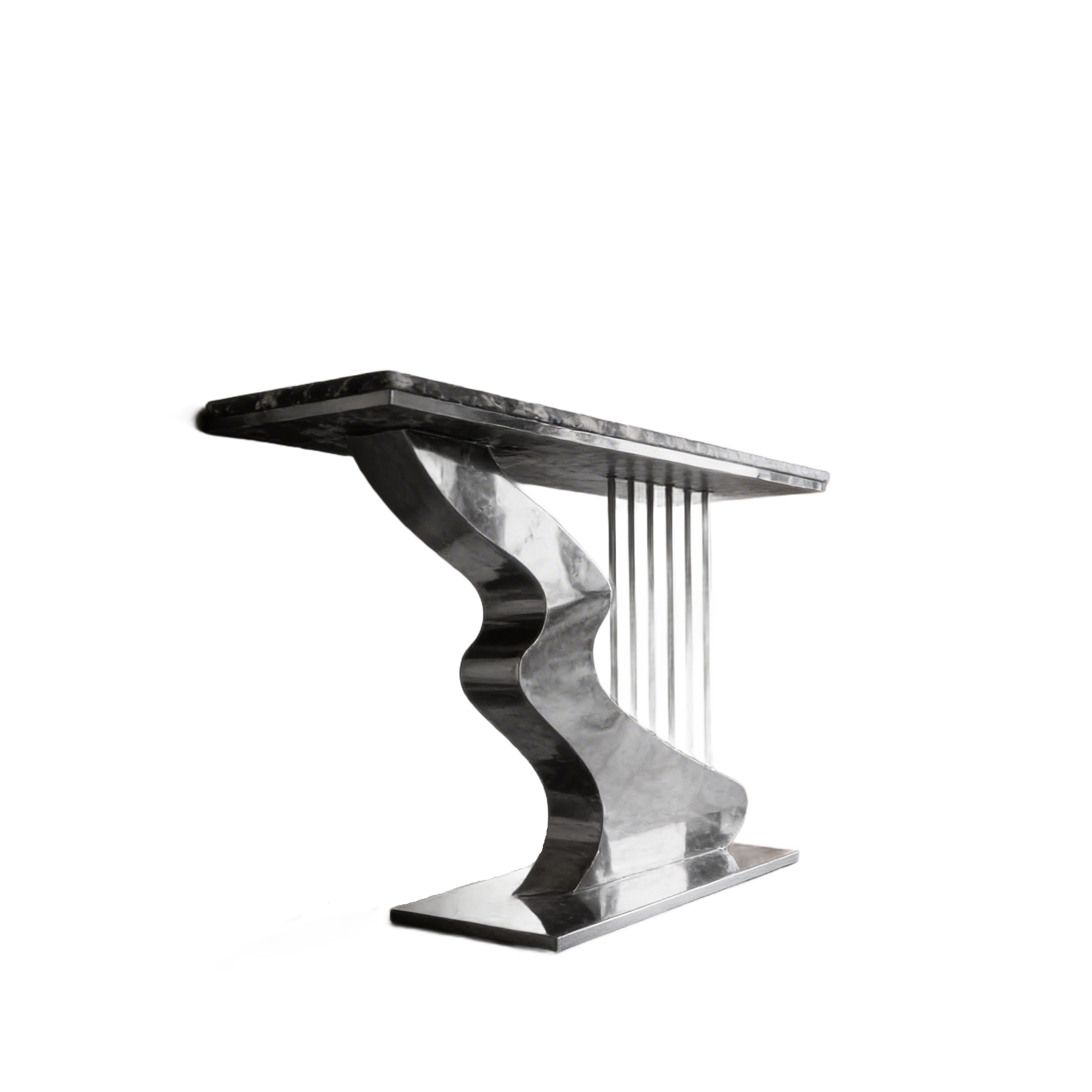 Console with modern design