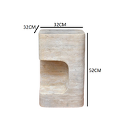 Side table with a distinctive design